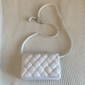 JW Pei White Maze Bag Women Crossbody
